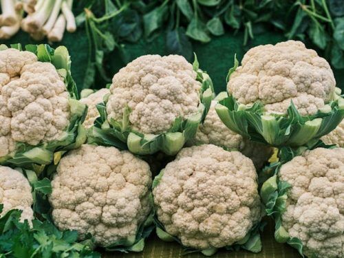 Can guinea pigs eat cauliflower florets leaves and stalks